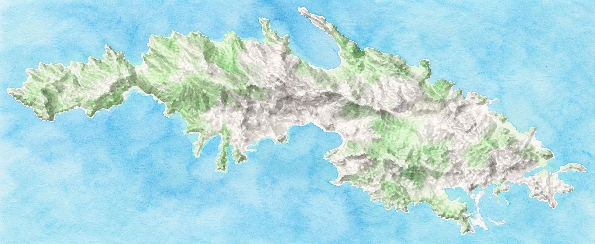 Map of St. Thomas